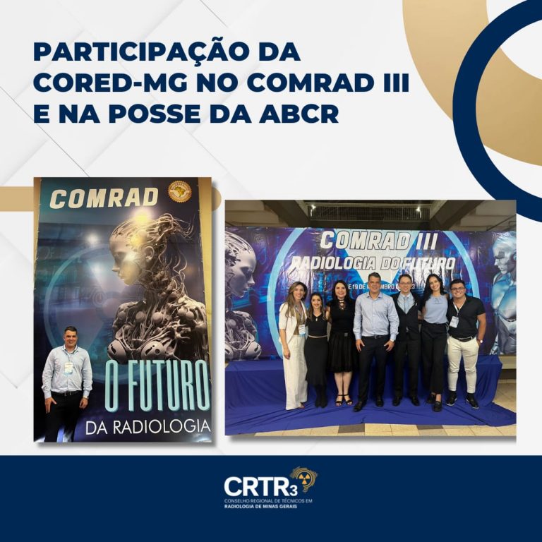 Participação da CORED-MG no COMRAD III e na posse da ABCR 