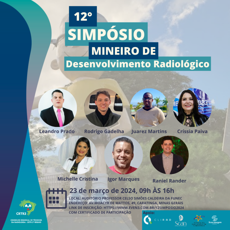 12° Simpósio Mineiro de Desenvolvimento Radiológico em Caratinga
