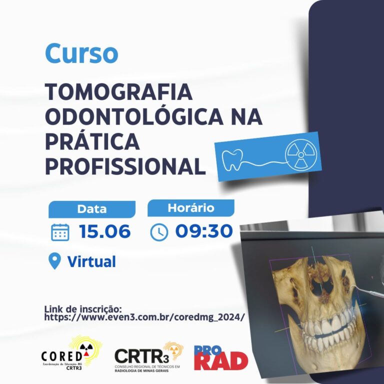 Curso sobre Tomografia Odontológica na Prática Profissional