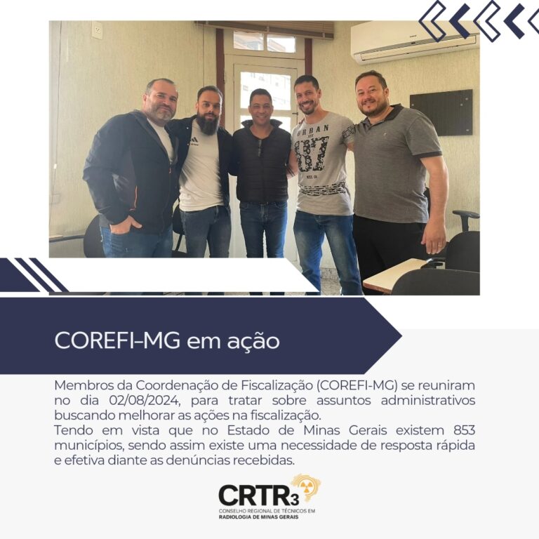 Corefi-MG em ação
