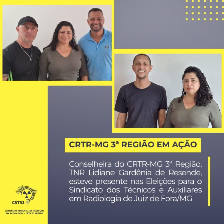 Eleições para o Sindicato dos Técnicos e Auxiliares em Radiologia de Juiz de Fora/MG
