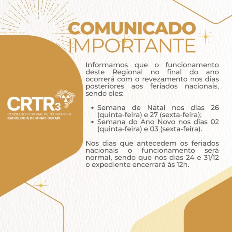 COMUNICADO IMPORTANTE