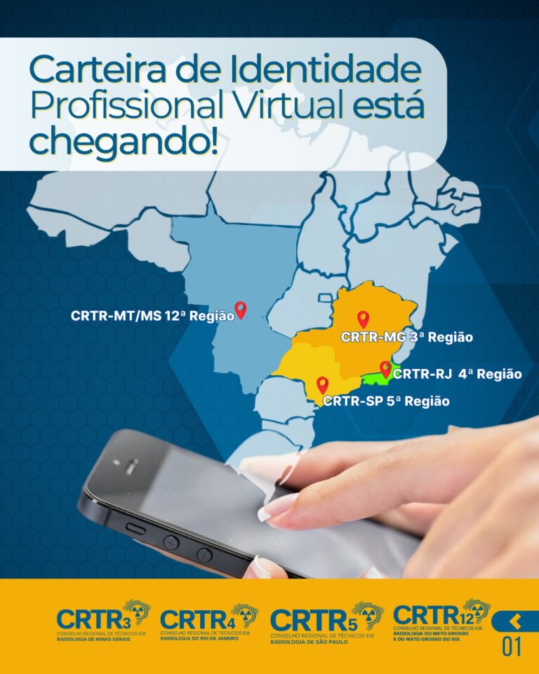 Implantação da CIP Virtual (Carteira de Identidade Profissional) pelos CRTRs de Diversas Regiões