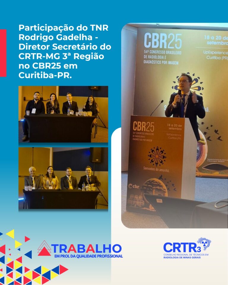 Participação no CBR25 – Congresso Brasileiro de Radiologia e Diagnóstico por Imagem