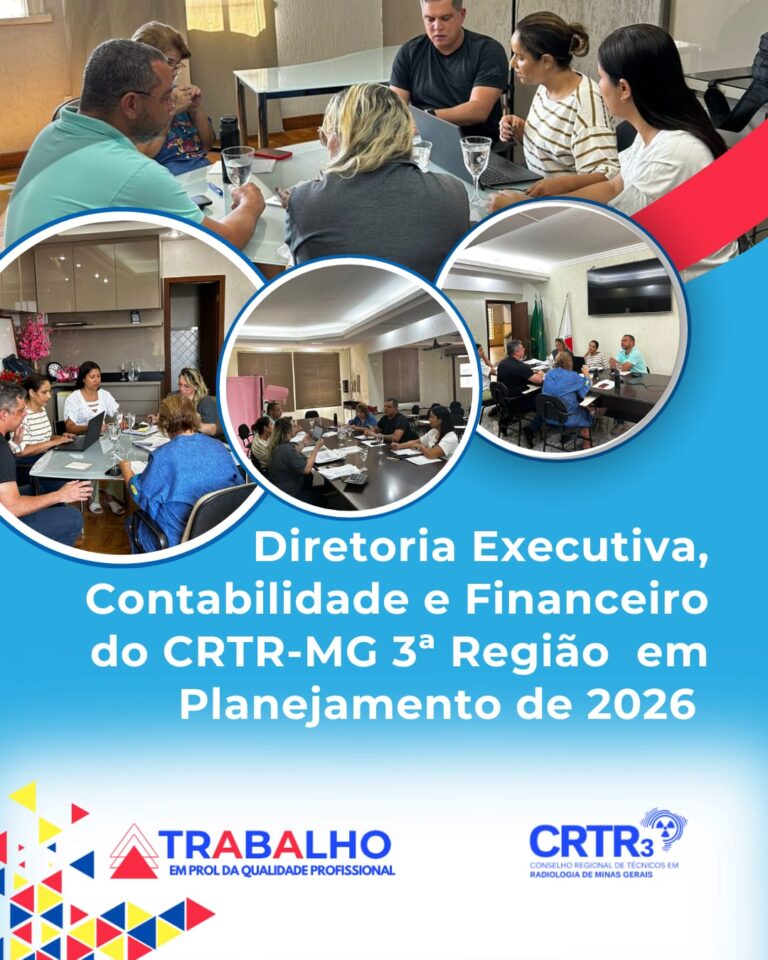 Diretoria Executiva, Contabilidade e Financeiro do CRTR-MG 3ª Região em planejamento de 2026 Diretoria Executiva, Contabilidade e Financeiro do CRTR-MG 3ª Região em planejamento de 2026
