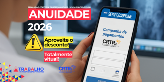 Anuidade 2026 – Emissão 100% virtual!