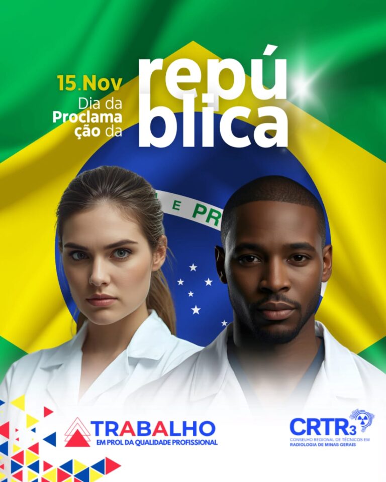 Desejamos que os profissionais das Técnicas Radiológicas tenham o reconhecimento histórico que merecem