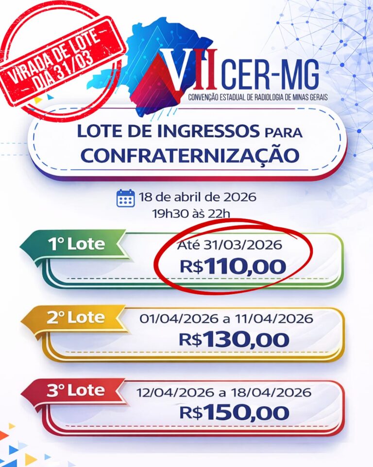 ATENÇÃO: VIRADA DE LOTE AMANHÃ!