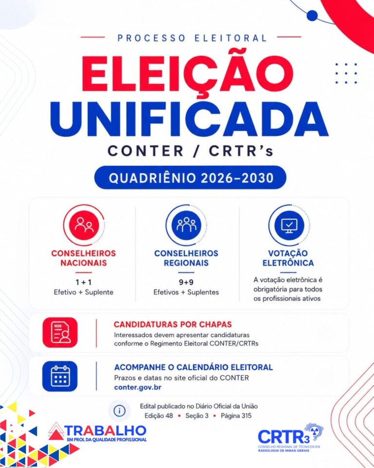 PROCESSO ELEITORAL CONTER/CRTRs 2026–2030
