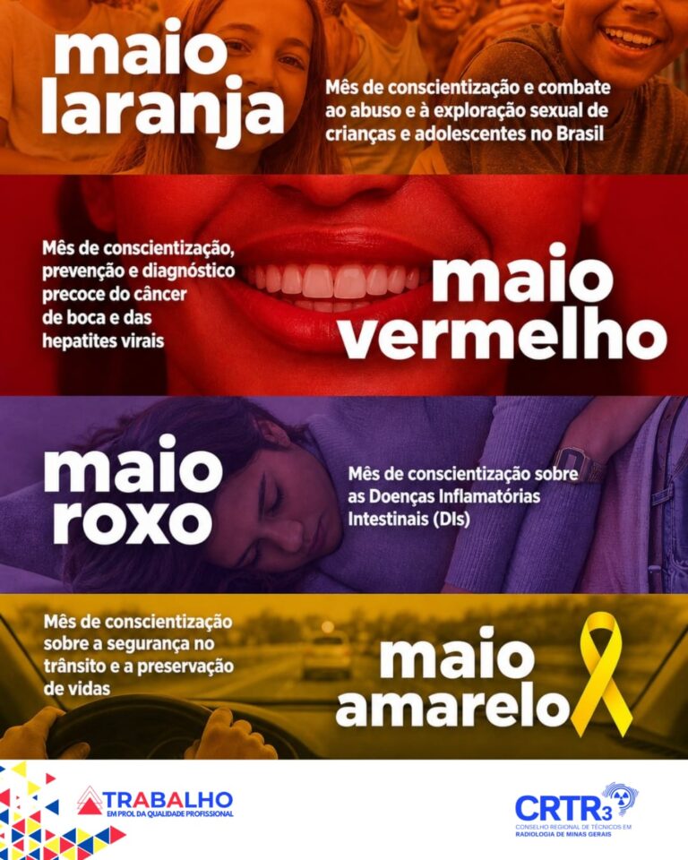 Maio é um mês de conscientização, cuidado e compromisso com a vida.