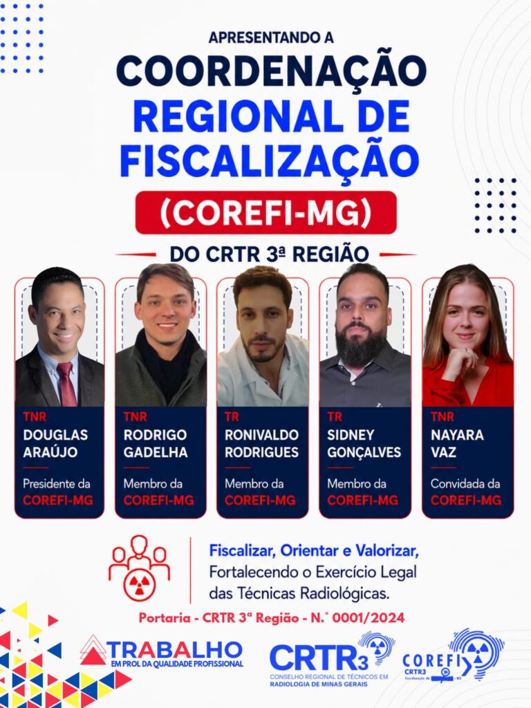 Conheça a Coordenação Regional de Fiscalização (COREFI-MG) do CRTR 3ª Região