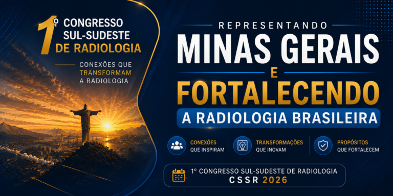 Representando Minas Gerais e fortalecendo a Radiologia brasileira!