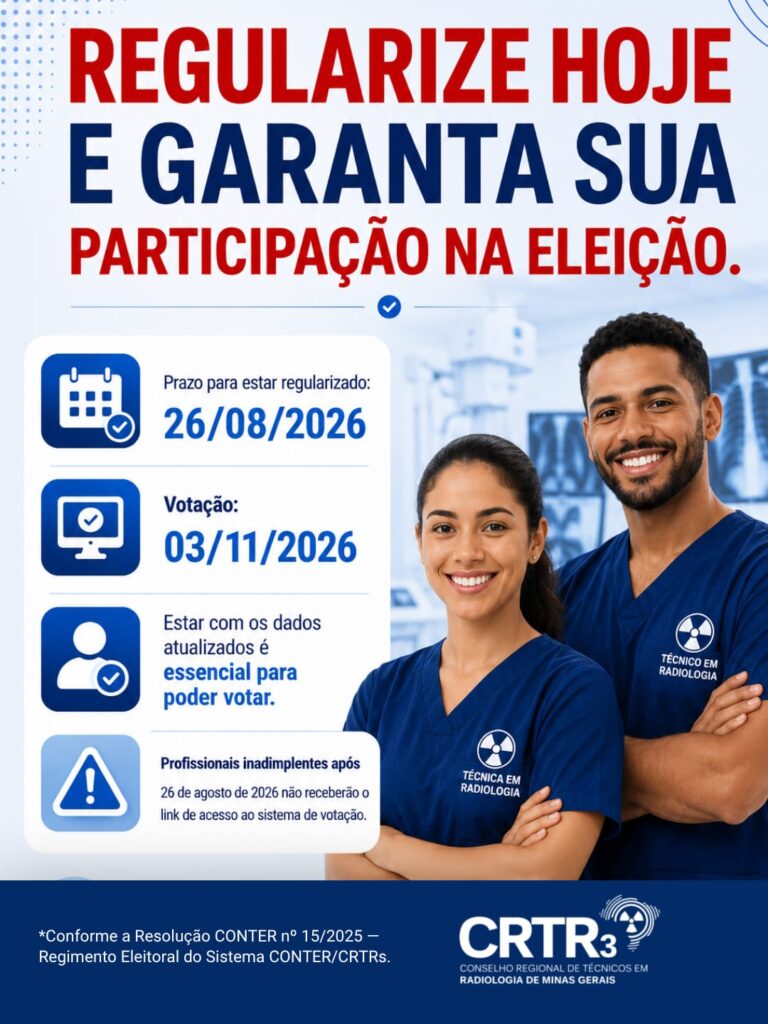 Regularize hoje e garanta sua participação na eleição!
