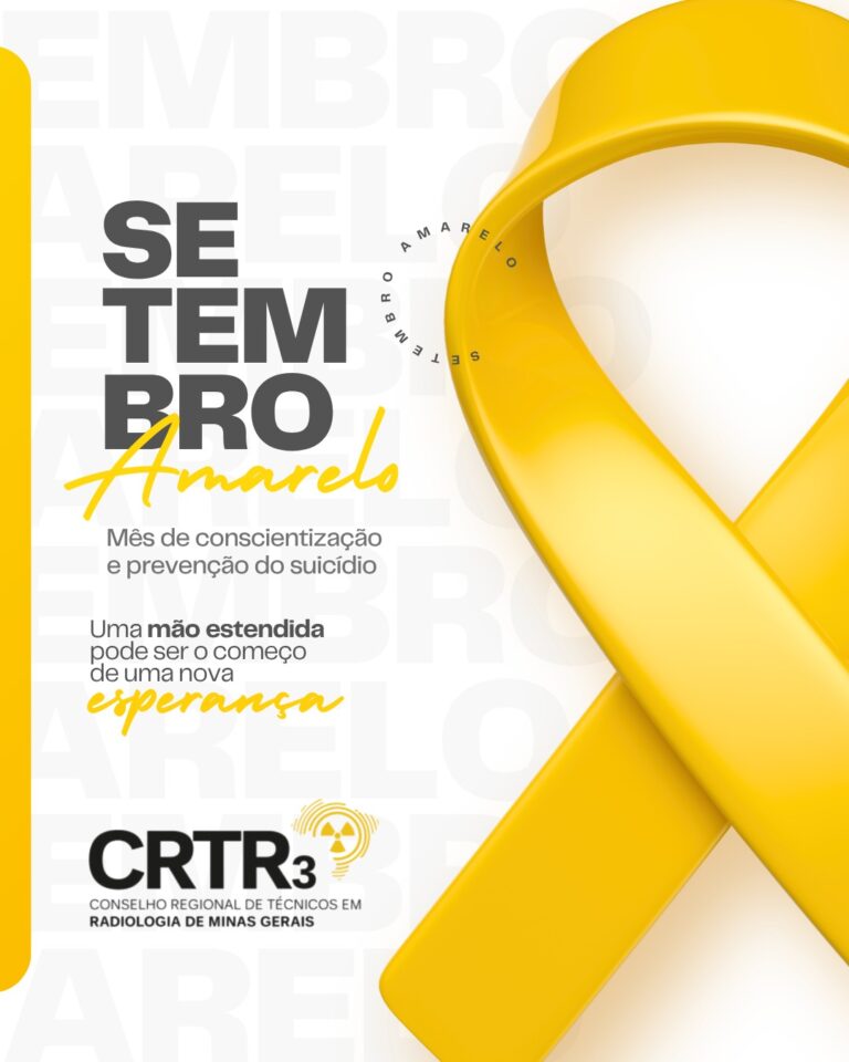 SETEMBRO AMARELO | MÊS DE CONSCIENTIZAÇÃO E PREVENÇÃO DO SUICÍDIO