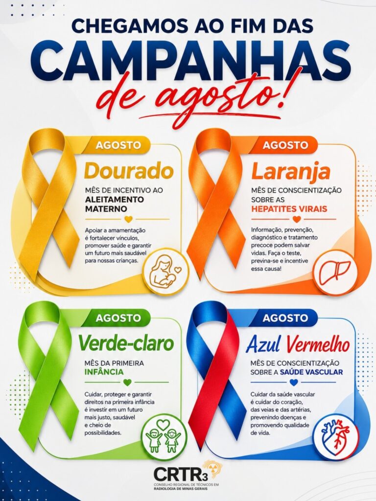 Agosto chega ao fim, mas as mensagens de conscientização e cuidado devem continuar!